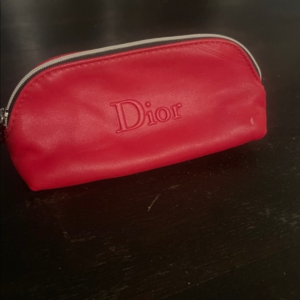 Dior Beauty Cosmetic Makeup Bag Toiletry Pouch